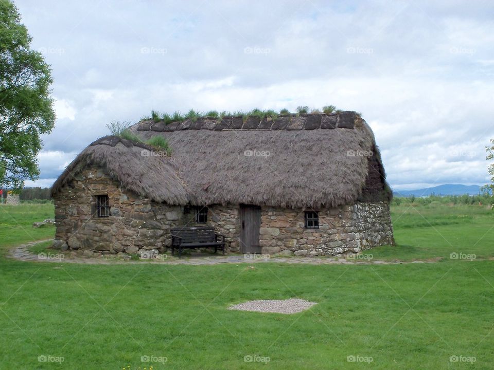 Thatch house Scotland