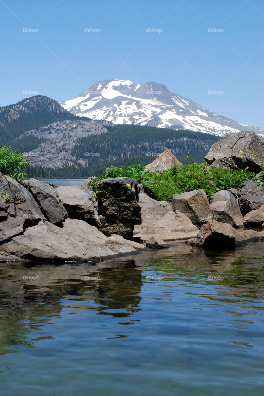 Water, Landscape, No Person, Lake, Mountain