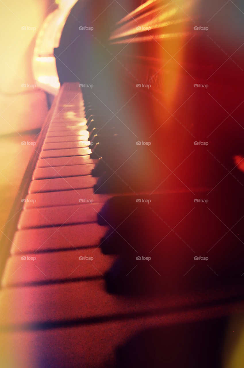 music piano keys by lightanddrawing