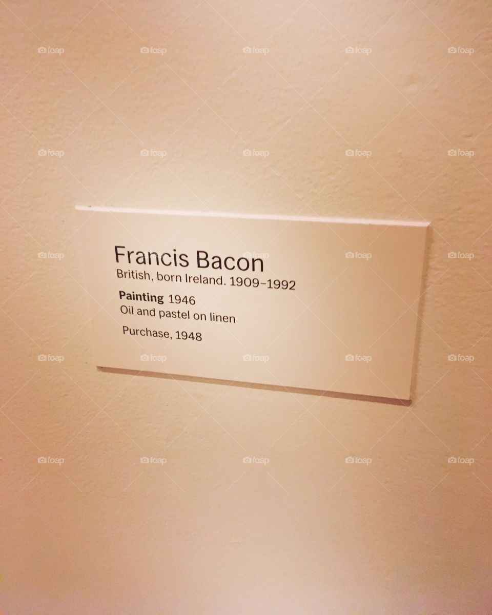 Francis Bacon - MoMA - Manhattan - New York City 