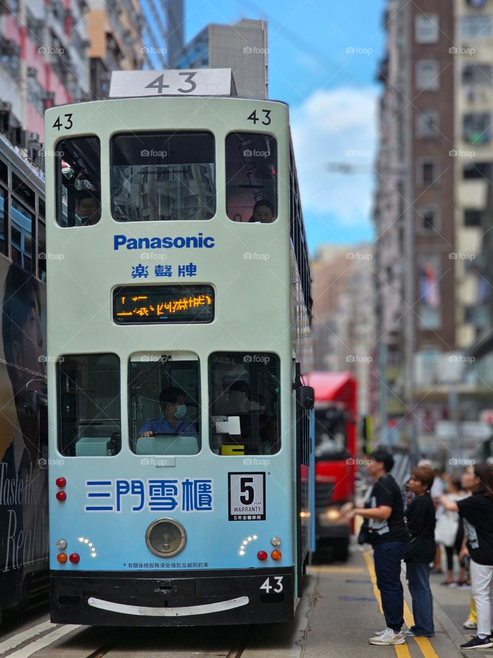 commuting public tram