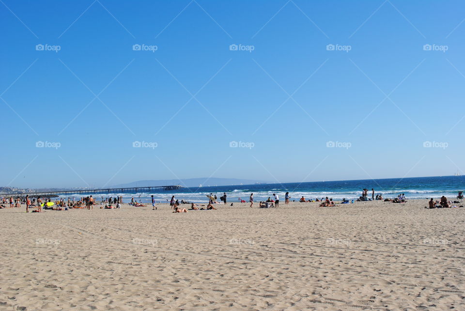 Time at the beach