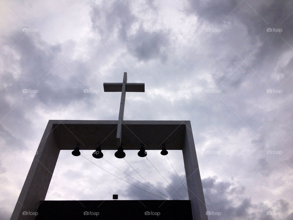 church cloudy tower rainy by malanis