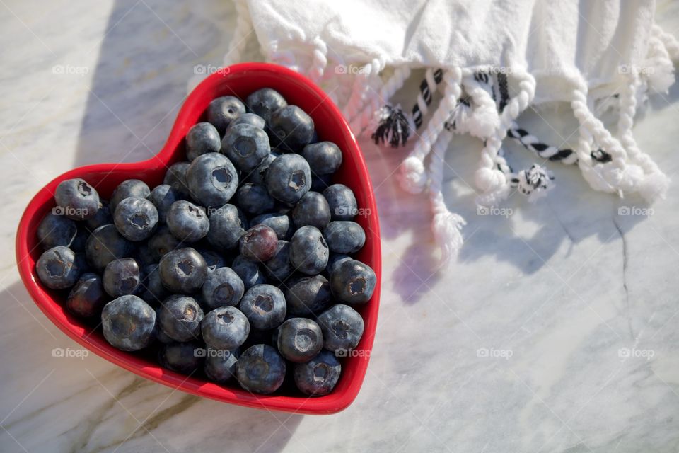 Blueberries from the garden 