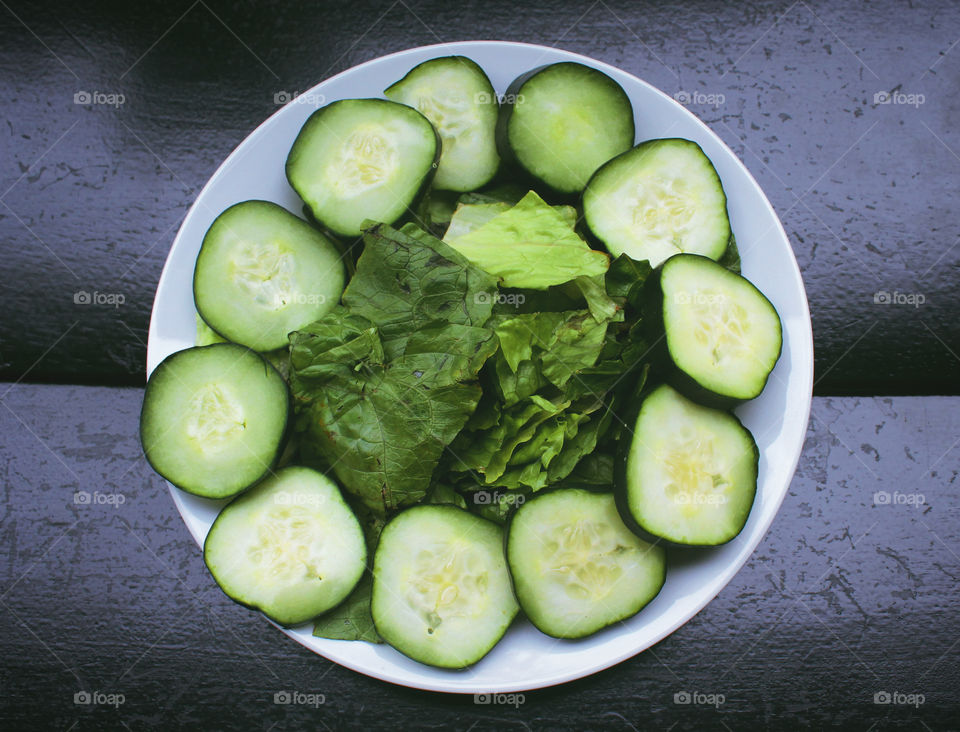 Cucumber salad 