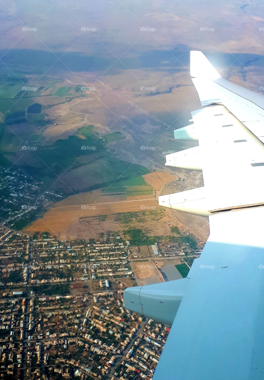 View from the aiplane window