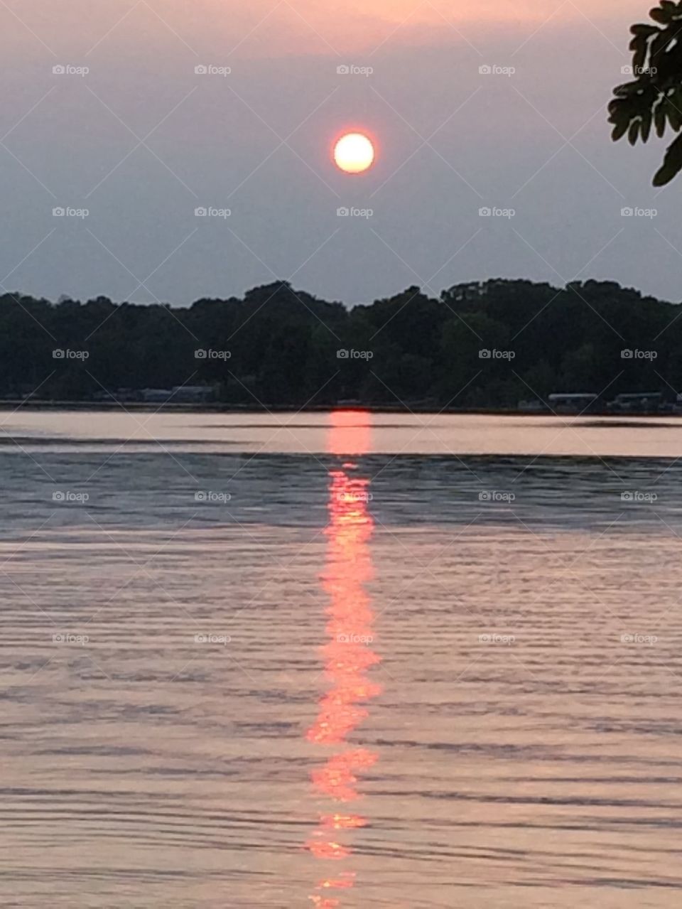 Lake sunset 