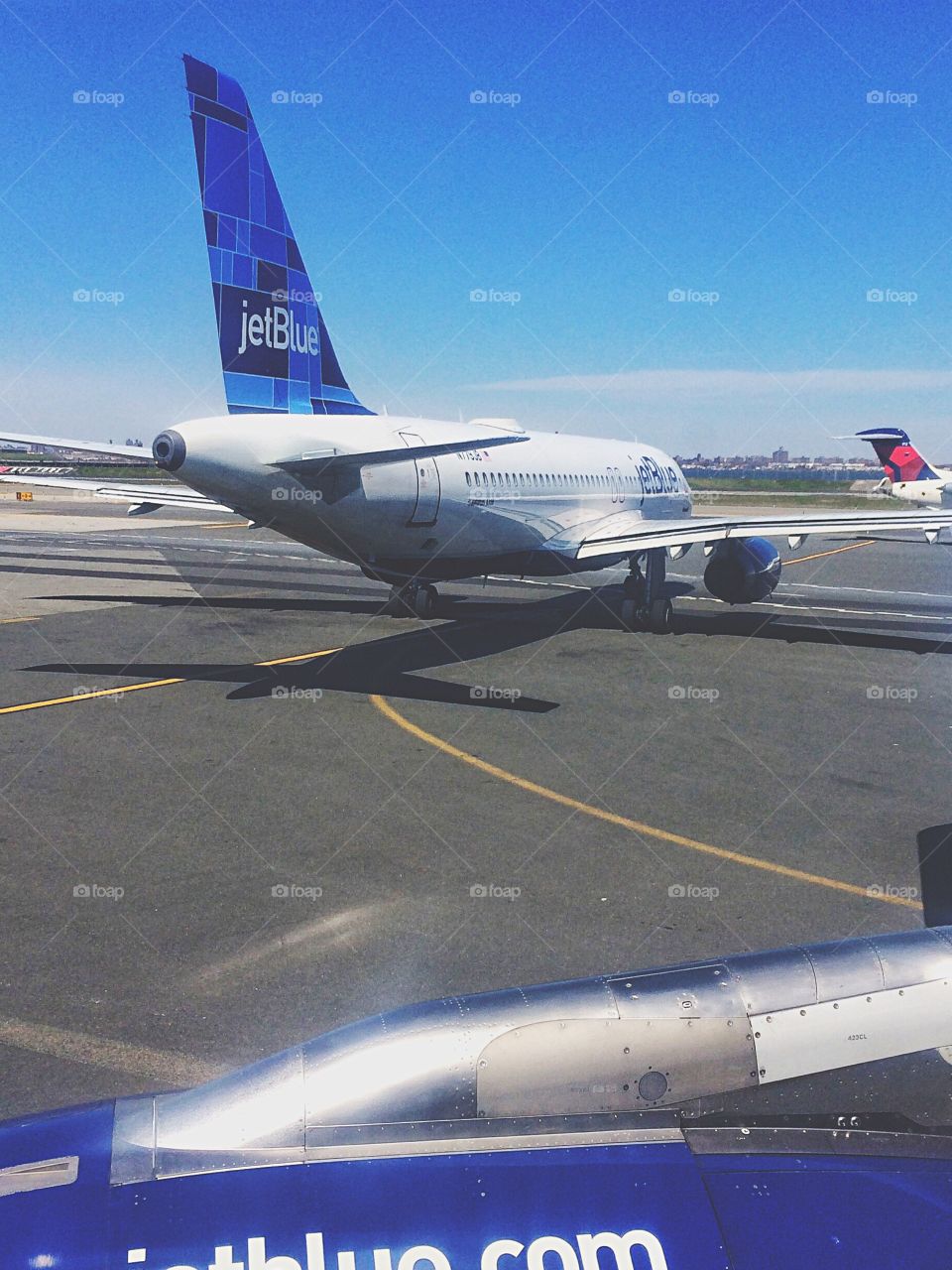 Taxiing for takeoff...