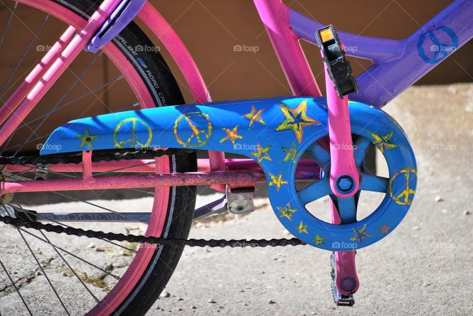 The peace and Love bike 