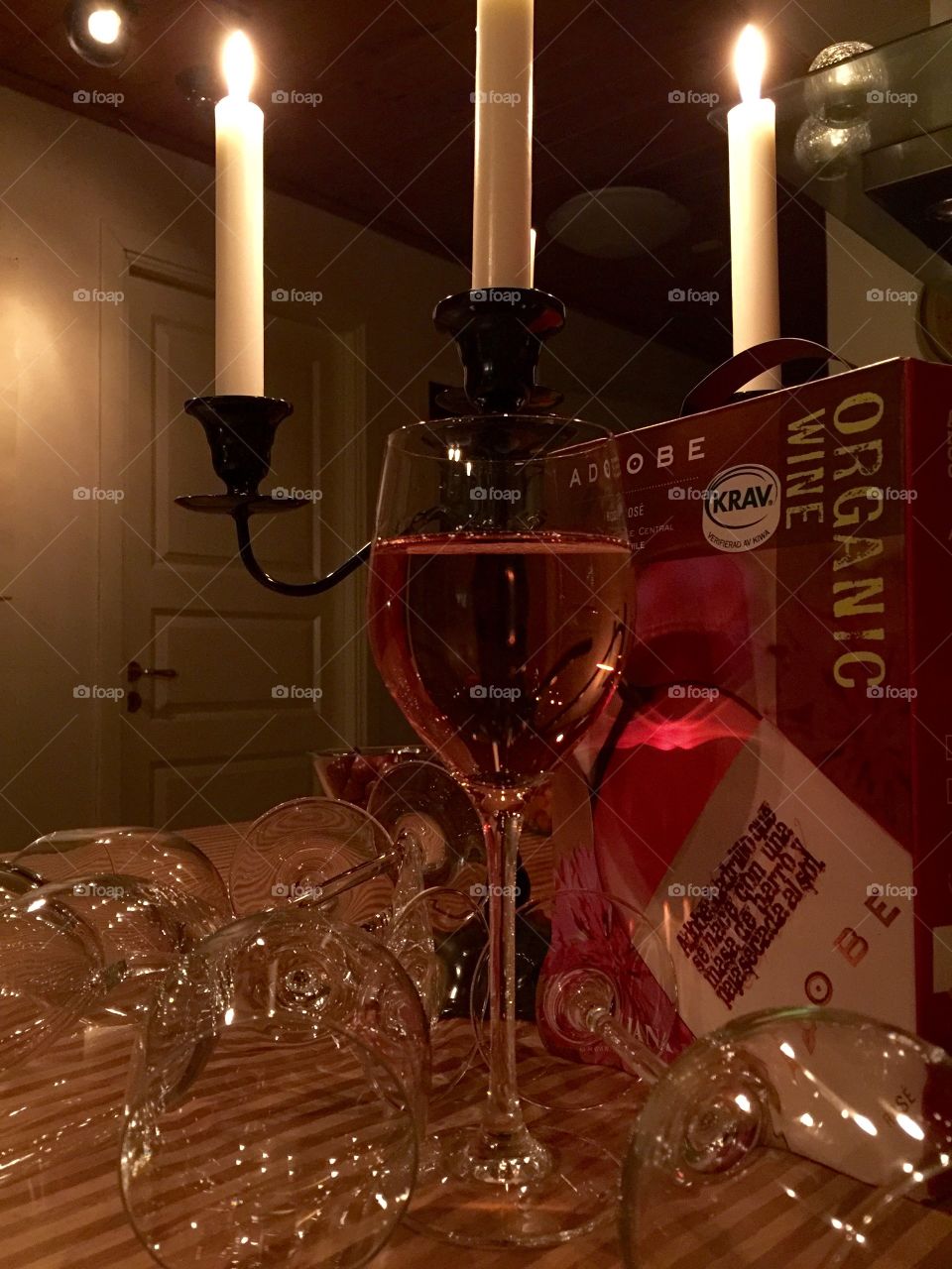 A glas of wine? 