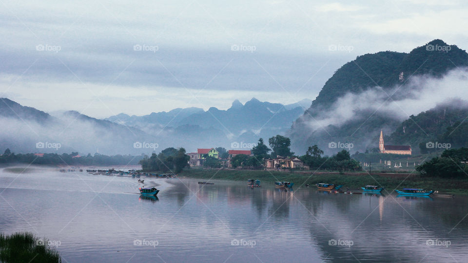 Early morning in the fairytale land, Phong Nha, Quang Binh, Vietnam