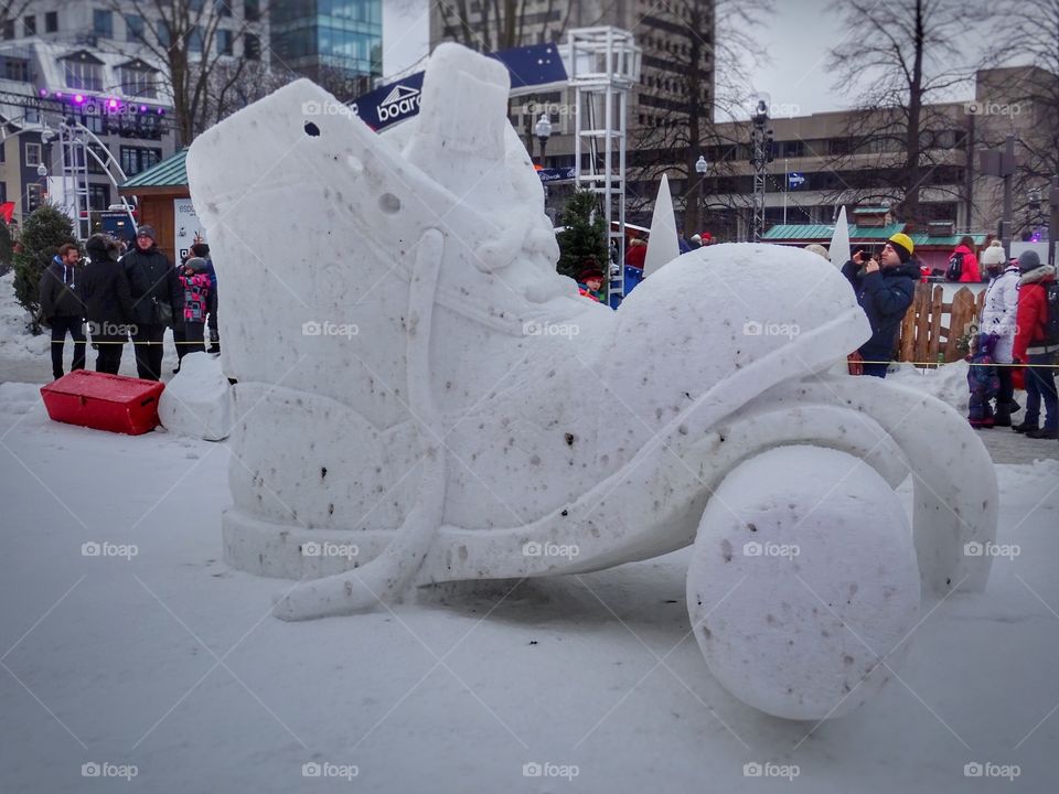 Ice sculptures 