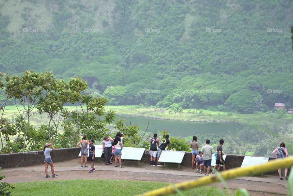 Waipio lookout Hawaii