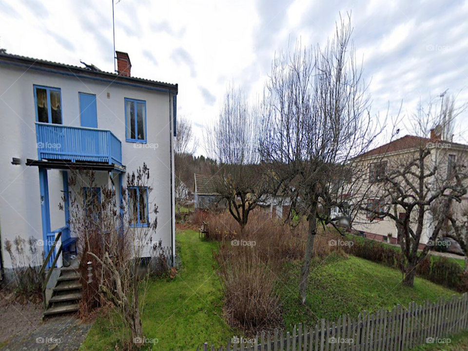 Small house and garden