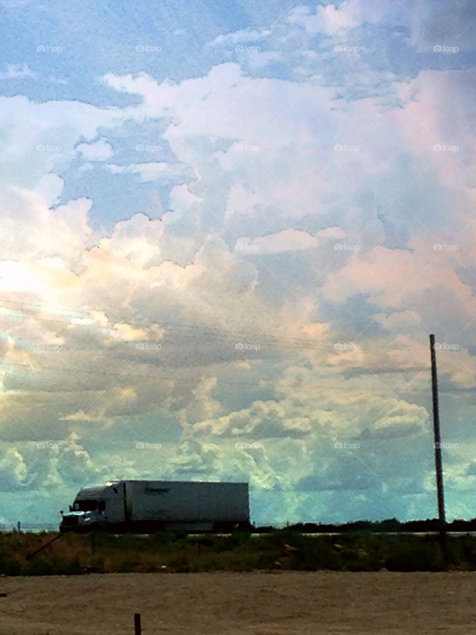 Highway clouds