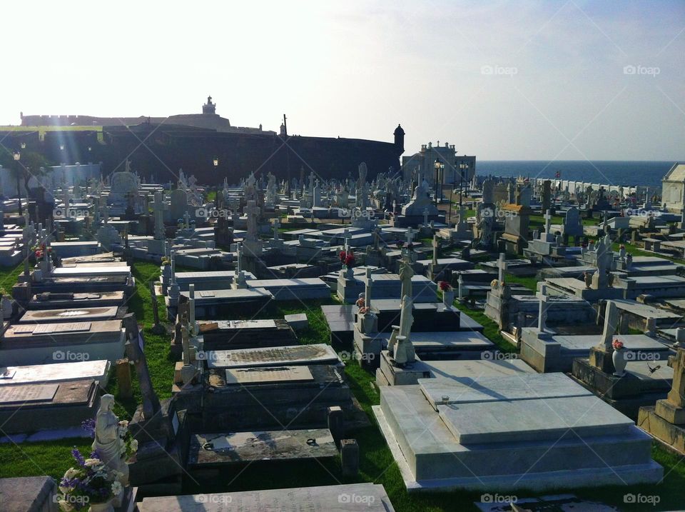 Puerto Rico cemetery 