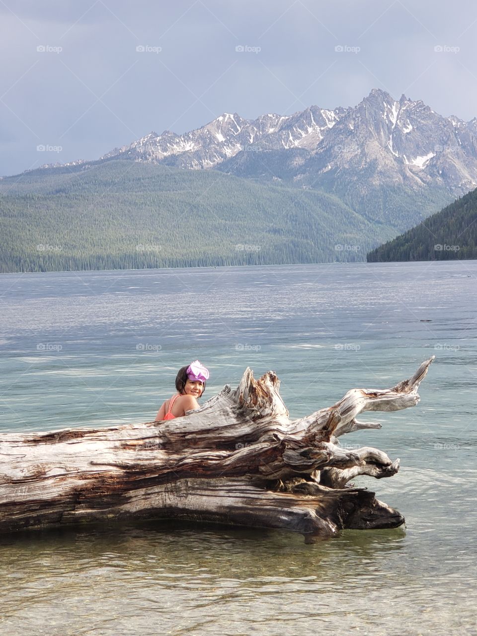 Redfish lake, Idaho wilderness