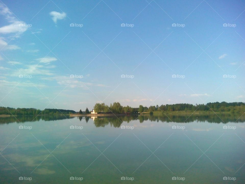 Lake, Reflection, Water, River, Landscape