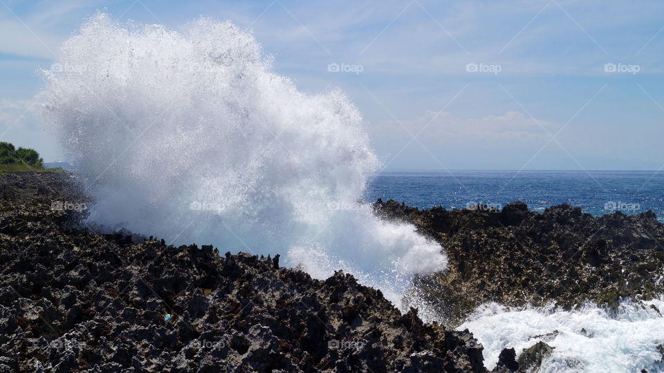 Blow hole - Bali, Indonesia 