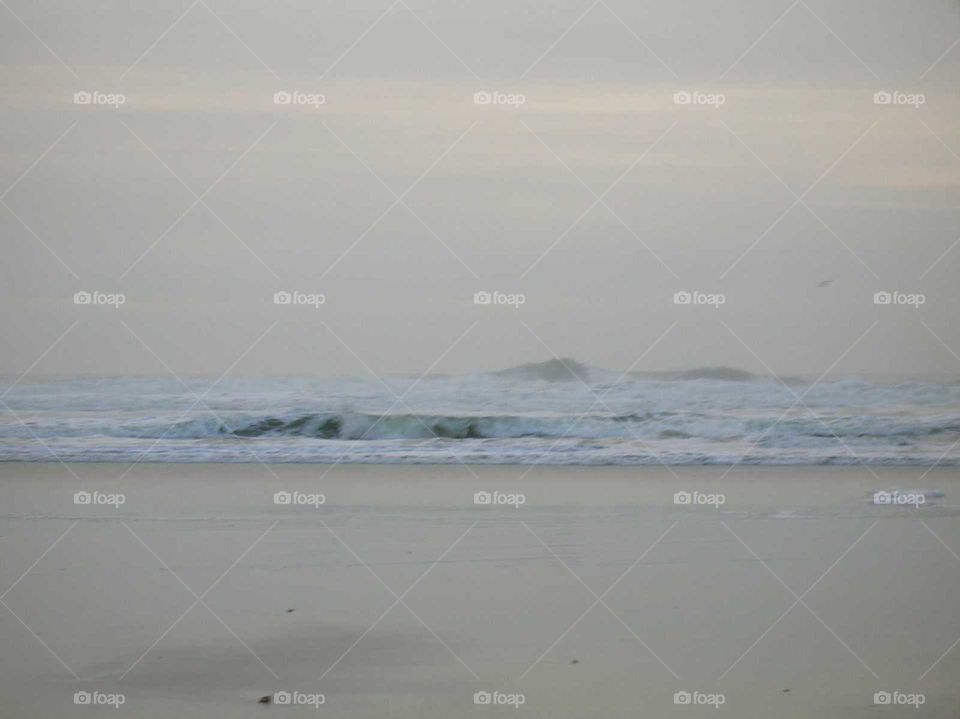 Waves at the Ocean Beach, SF