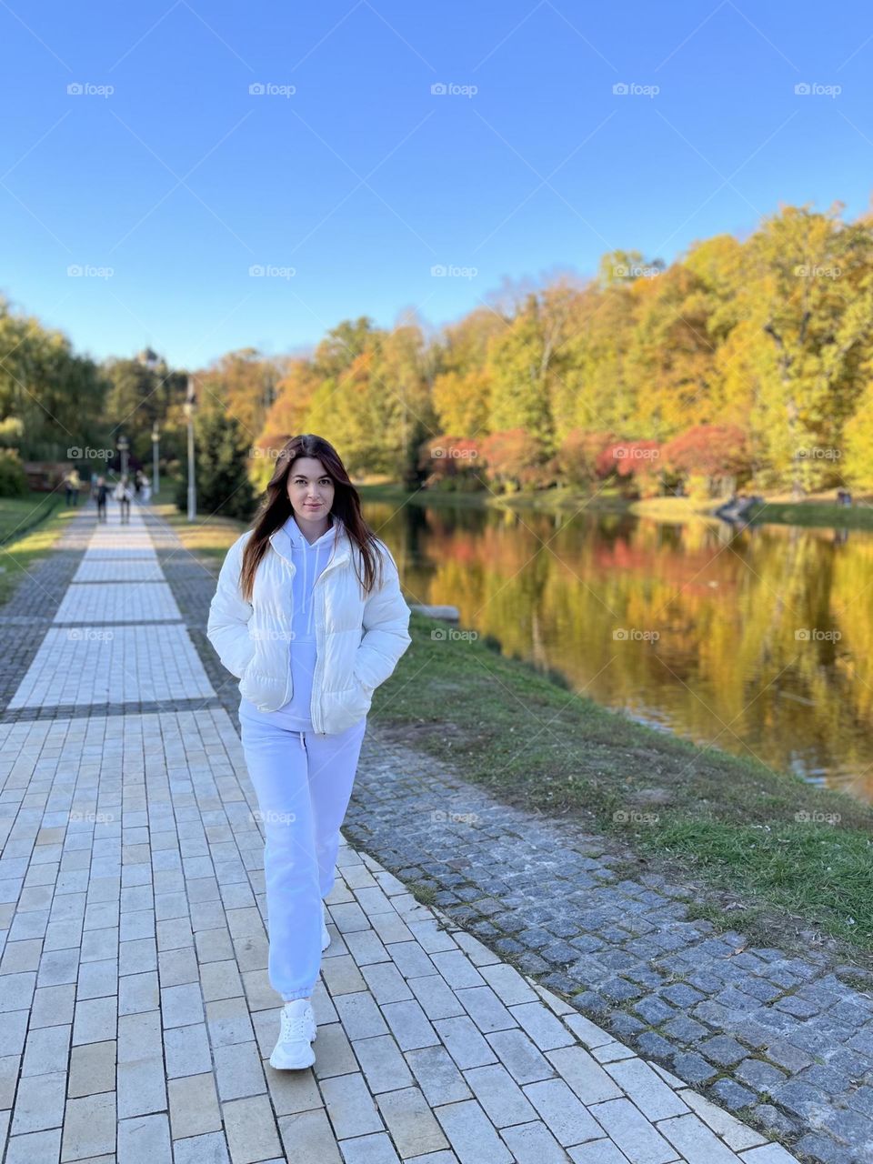 girl in the park