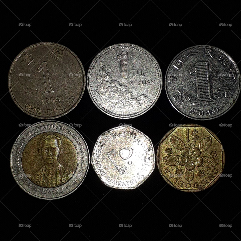 different currency