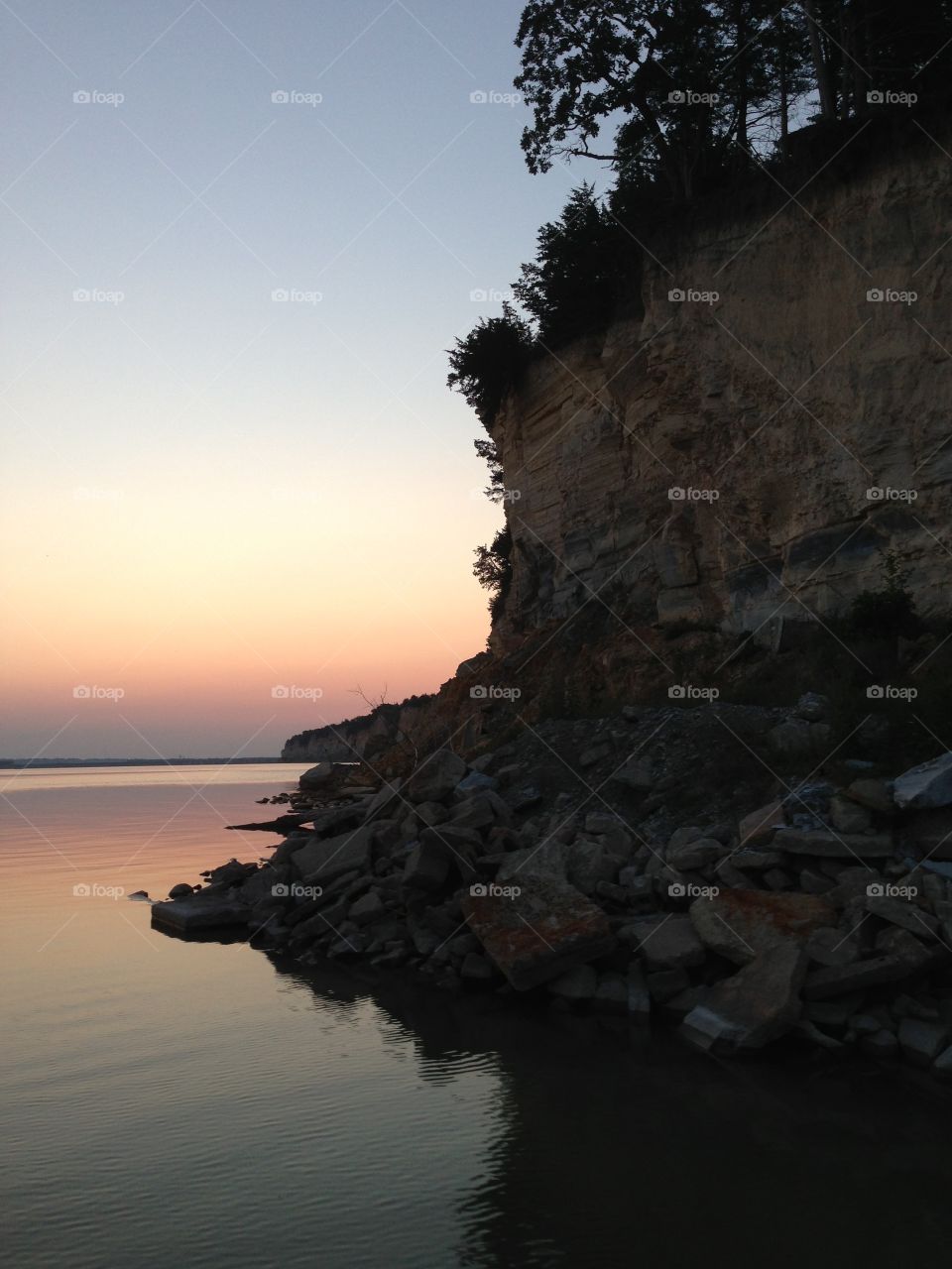 Sunrise on the lake
