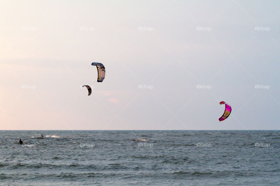 kite boarding