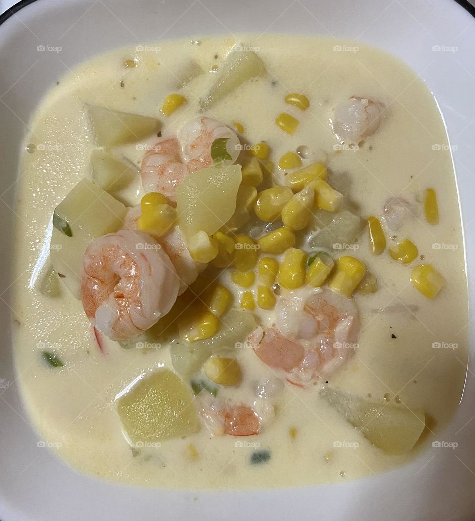Shrimp chowder 