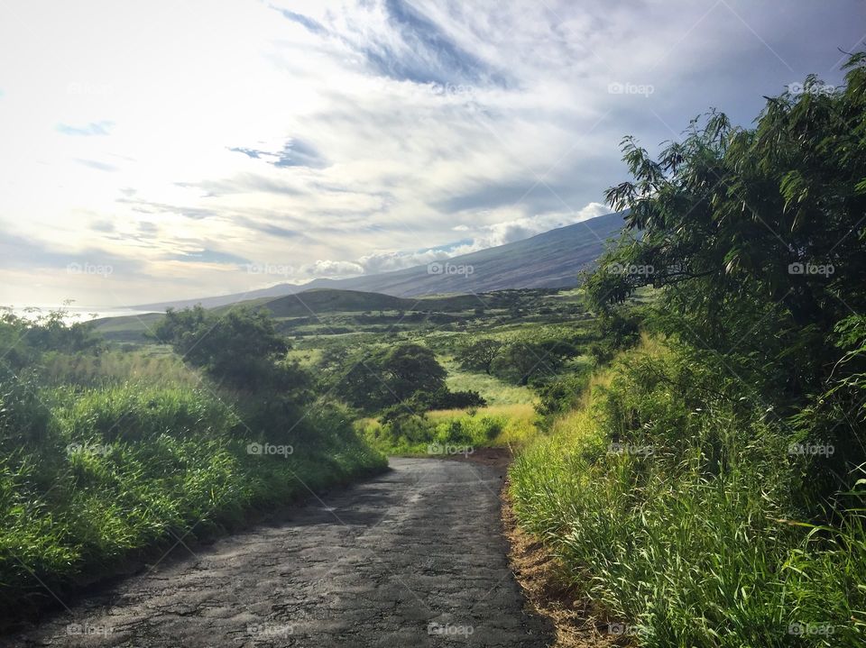 On road from Hana