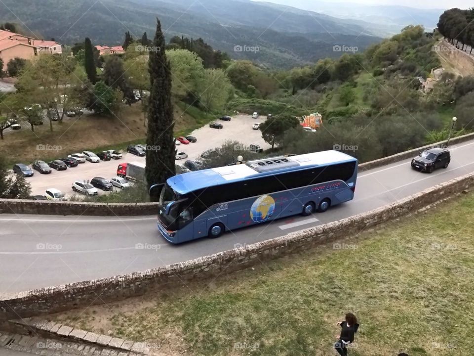bus landscape