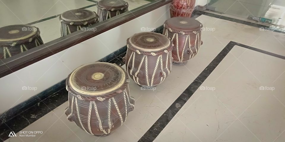# drums# wooden art# showpiece# artificial drums# musical instrument# located in my office#