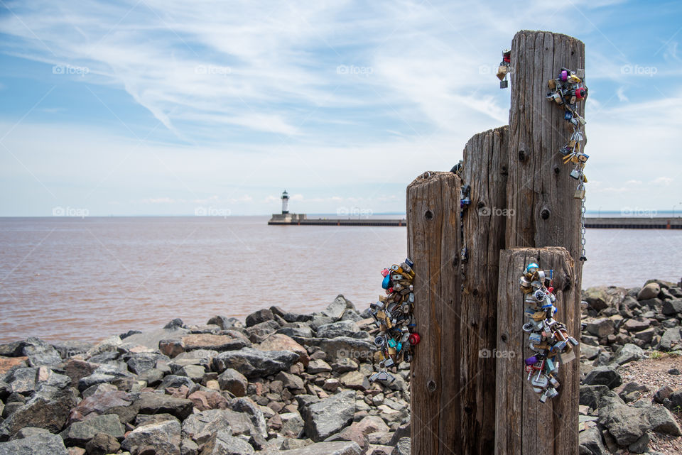 Locks and lighthouse