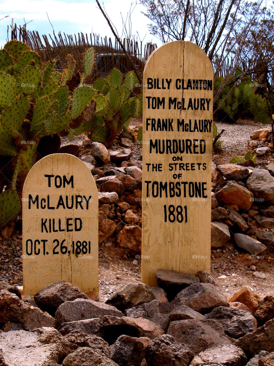 graveyard boothill tombstone arizona by refocusphoto