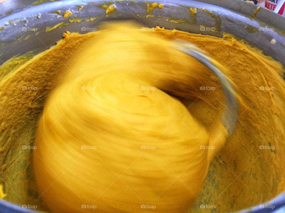 Wheat bread with saffron