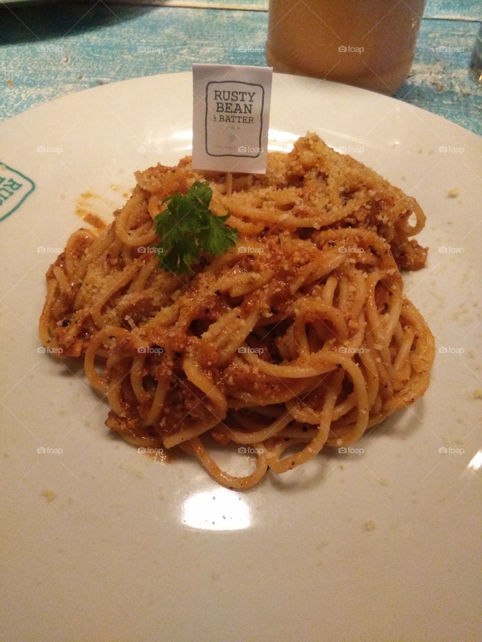 Rusty Bean Chicken Spaghetti