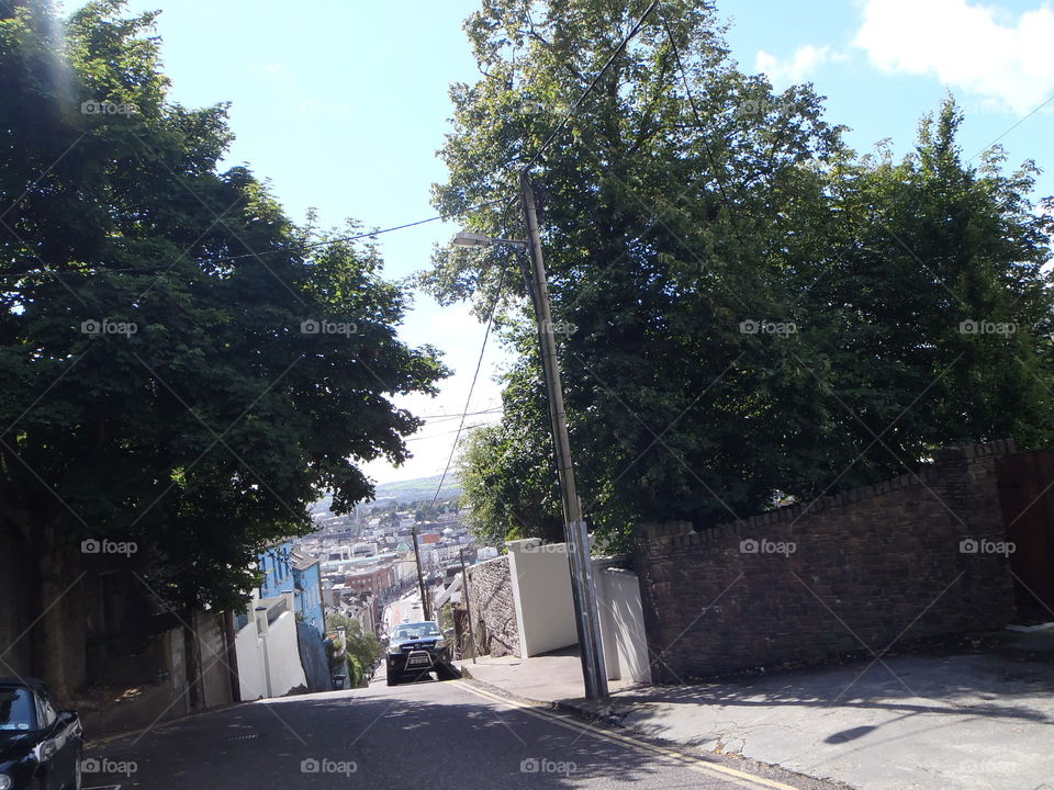 Going down the Patric's hill