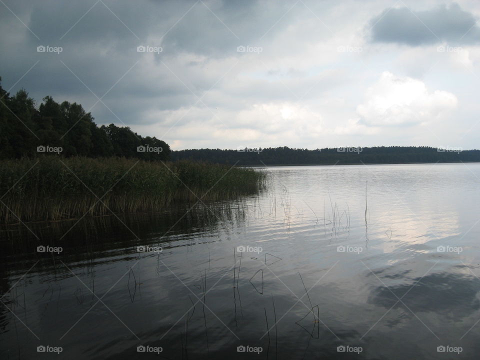Water, Lake, Reflection, Landscape, No Person