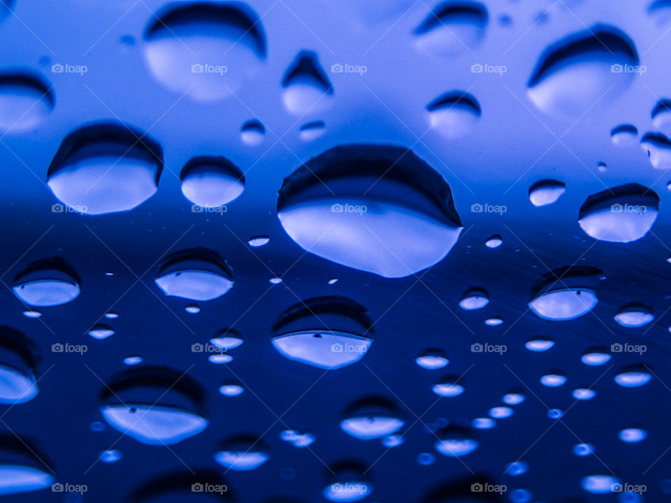 BLUE DROPLETS