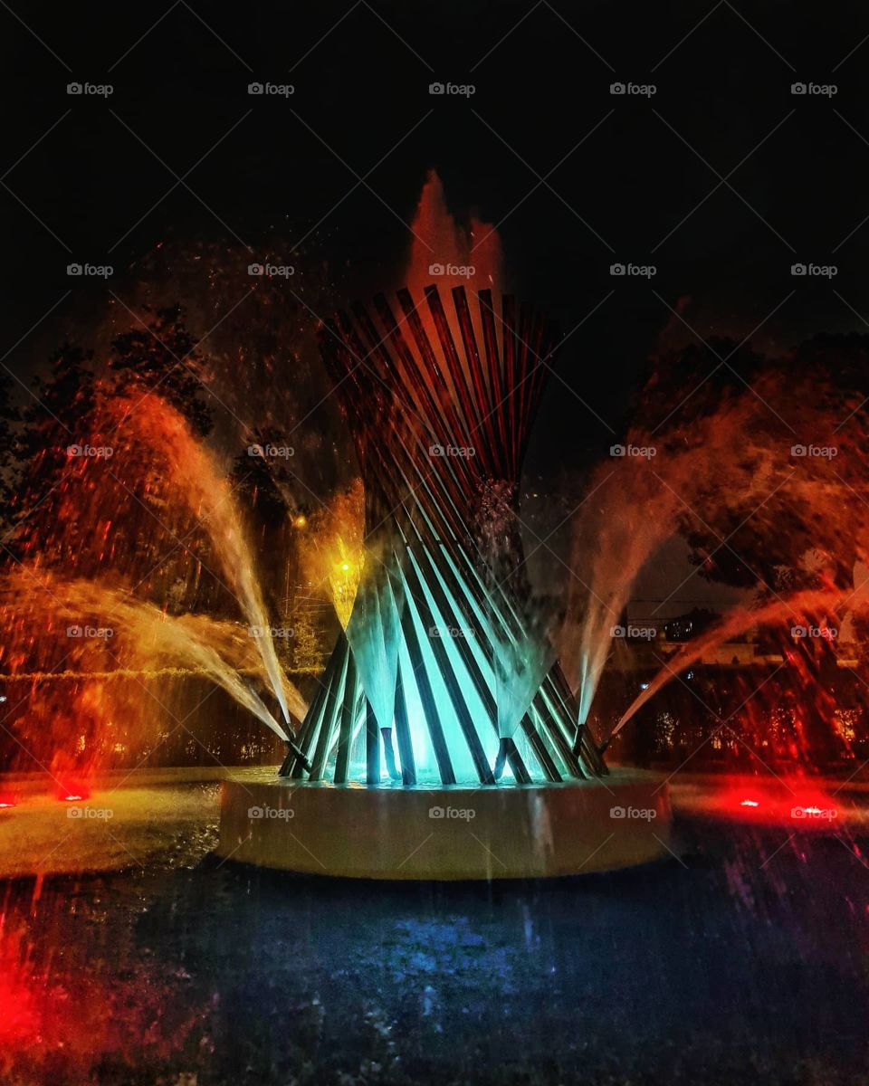Fountain in Lima Perú