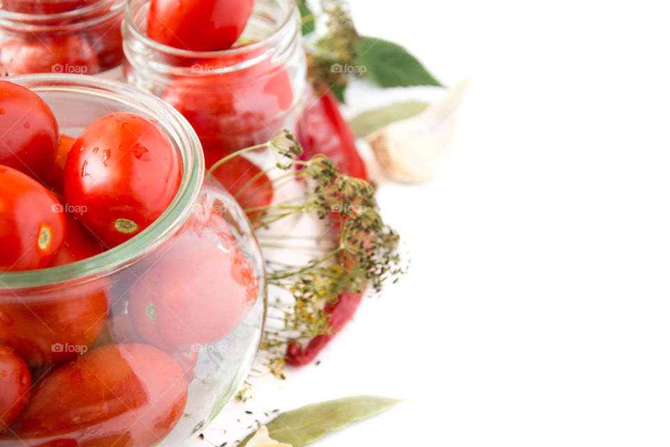 Preparation on tomato sauce