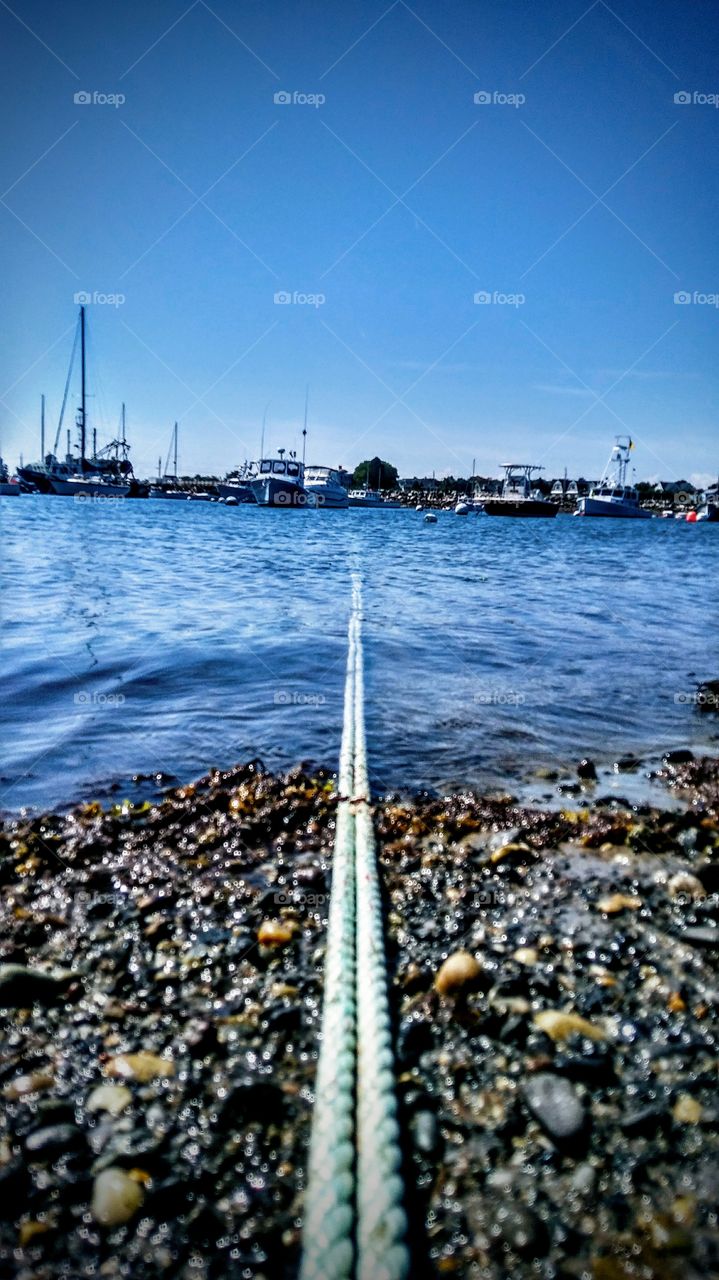 on the line Rye New Hampshire