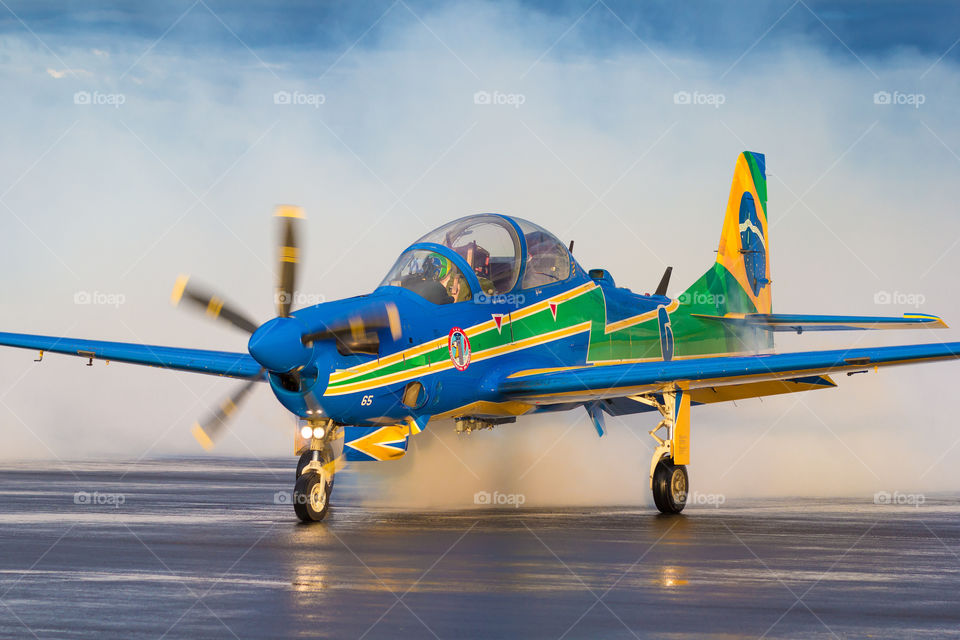 Brazilian Air Force Acrobatic Team "Esquadrilha da Fumaça" 