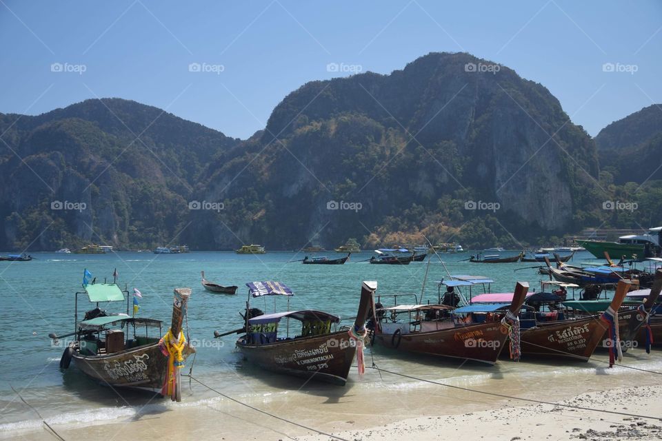 Enjoying a warm day at Koh Phi Phi 