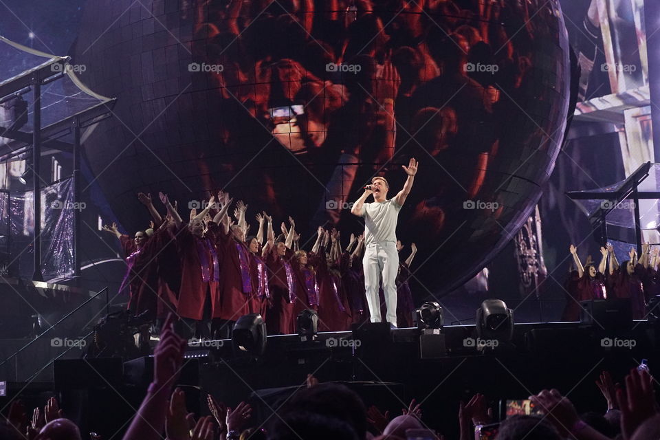 The One Where Gary wears White ... Take That Greatest Hits Tour ... Middlesbrough 2019