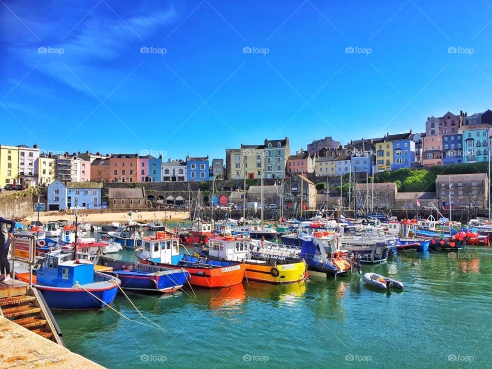 Harbour Tenby West Wales 🏴󠁧󠁢󠁷󠁬󠁳󠁿