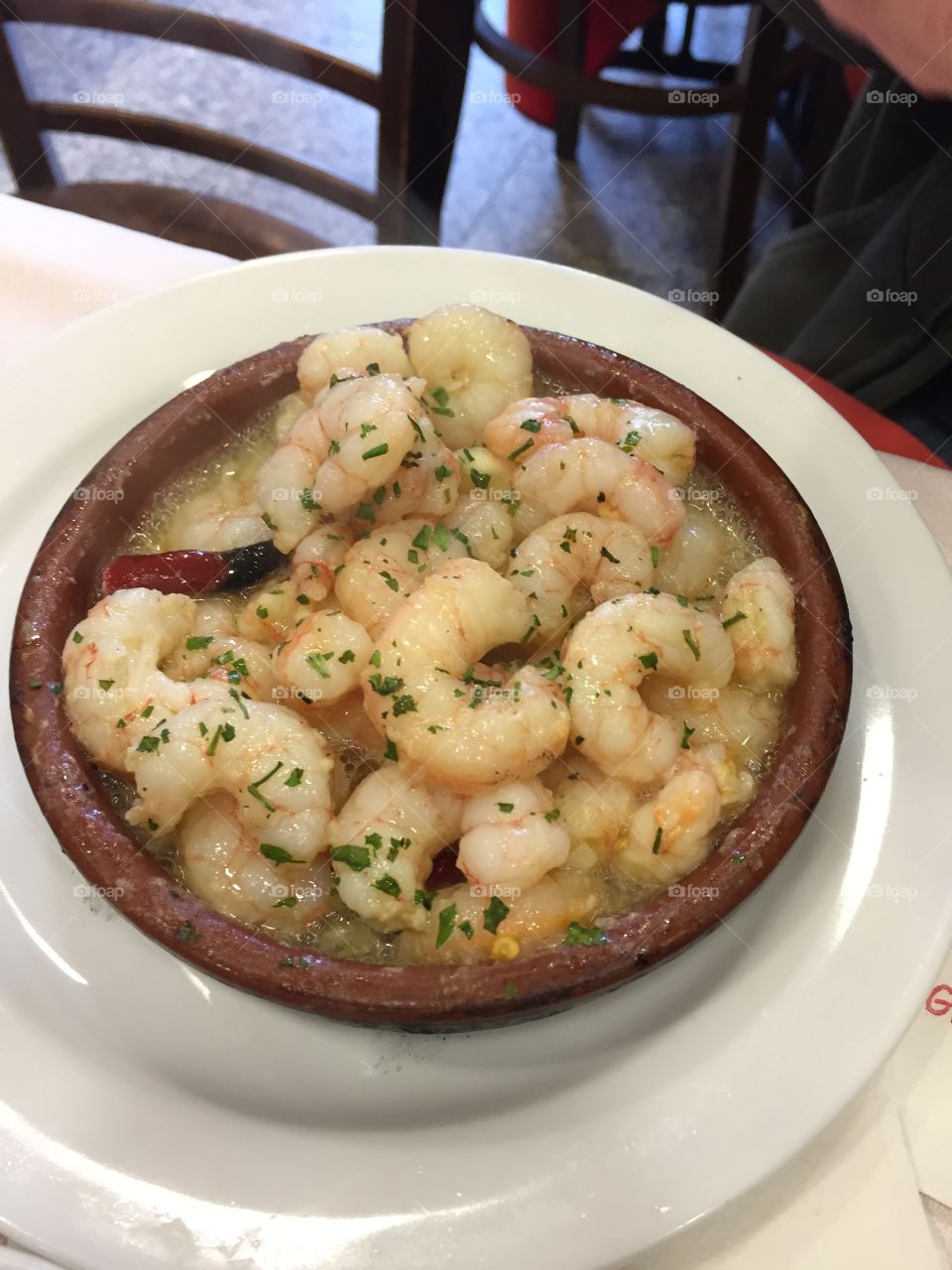 Garlic Shrimp in Spain