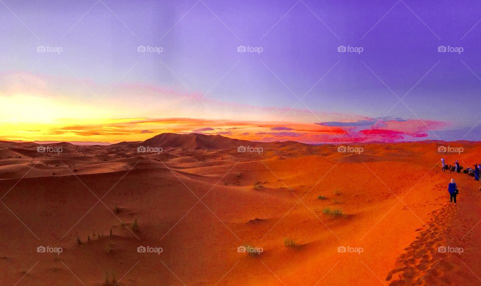 Sahara Sunset