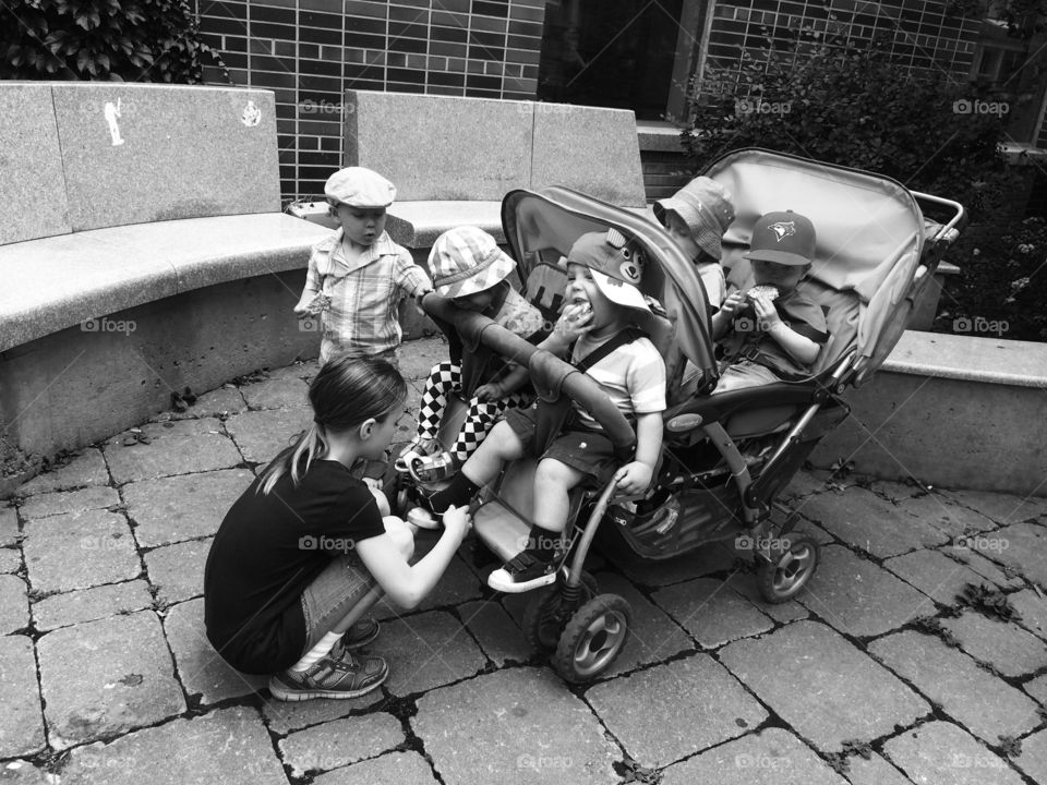 Somebody lost a shoe!