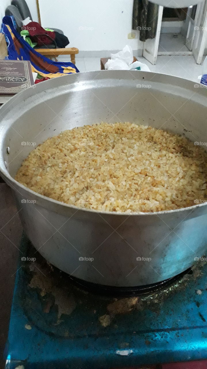 Egyptian Rice Cooking